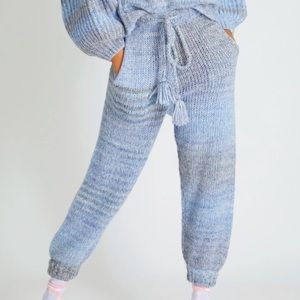 NWT LoveShackFancy Blossom Knit Pants XS